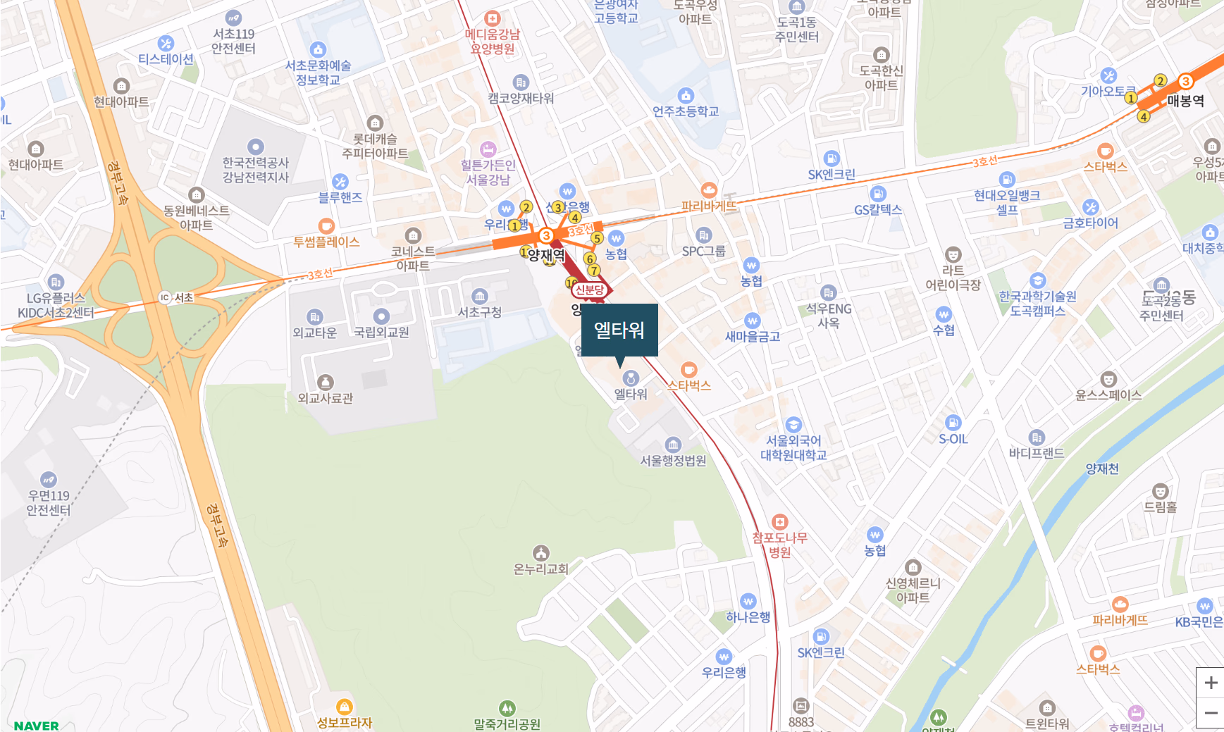 location map