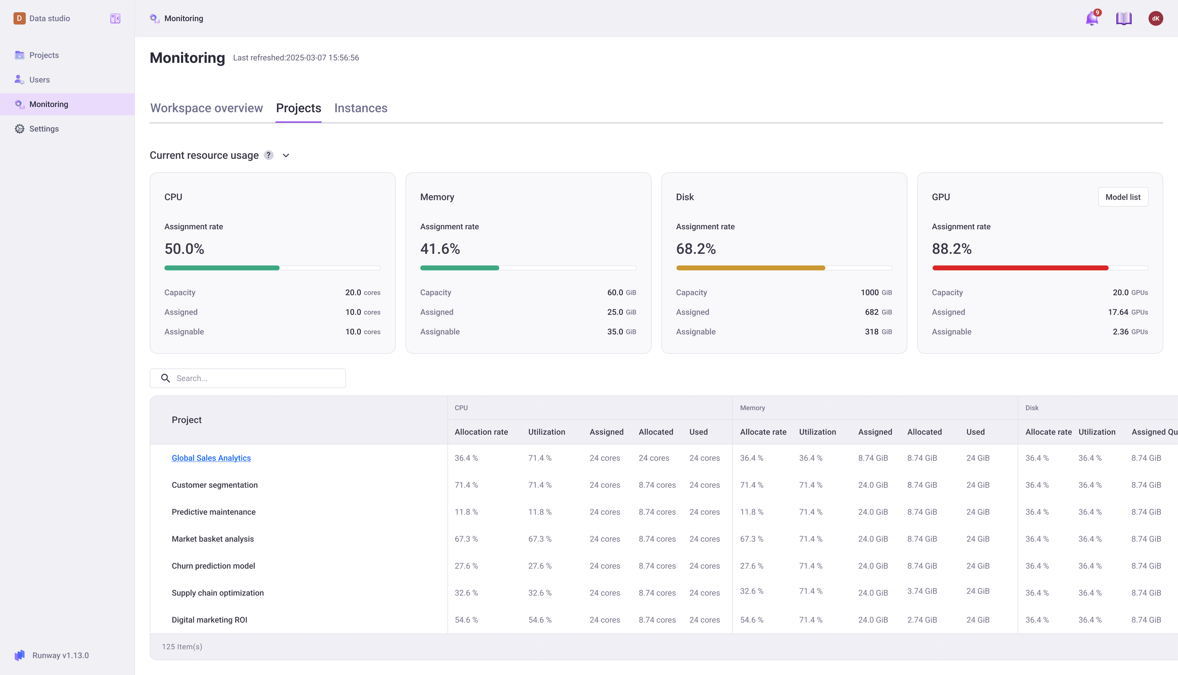 Infrastructure operations and management