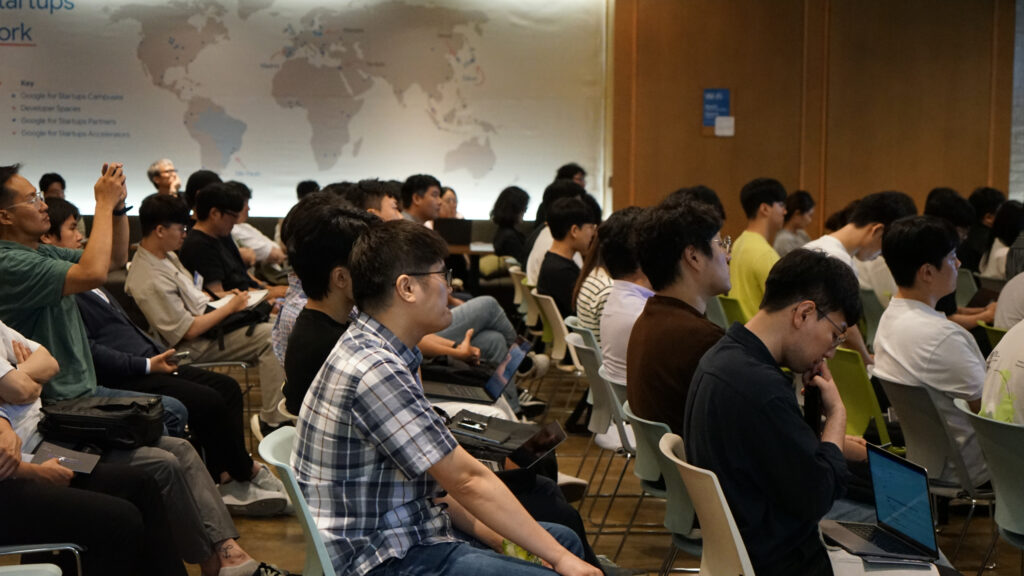 네 번째 MLOps Community Seoul 오프라인 밋업 현장.